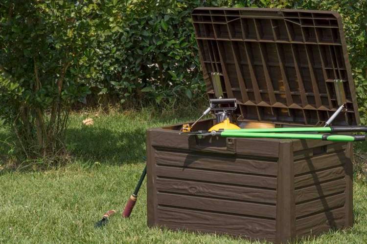 Сундук Toomax FLORIDA Compact 120 л Коричневый-11