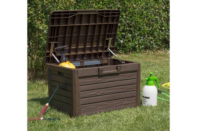 Сундук Toomax FLORIDA Compact 120 л Коричневый-9