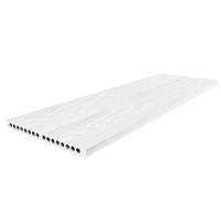 Ступень NauticPrime Esthetic Wood 300*22*4000мм, слоновая кость Террасная доска из ДПК