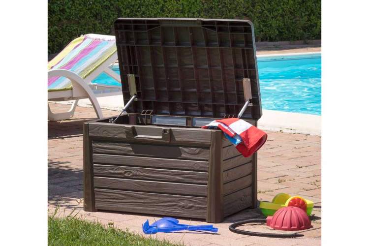 Сундук Toomax FLORIDA Compact 120 л Коричневый-4