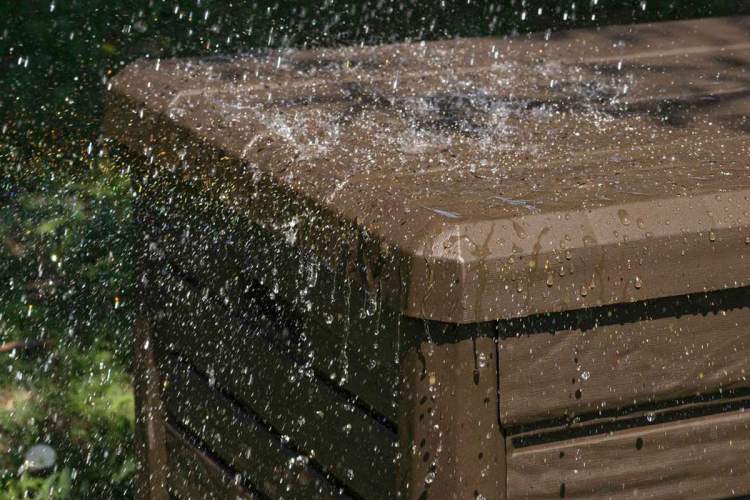 Сундук Toomax FLORIDA Compact 120 л Коричневый-13