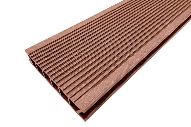 Террасная доска дпк  Deckron (Декрон) Classic, производство Россия, 153*28