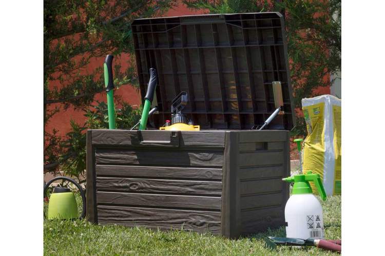 Сундук Toomax FLORIDA Compact 120 л Коричневый-6