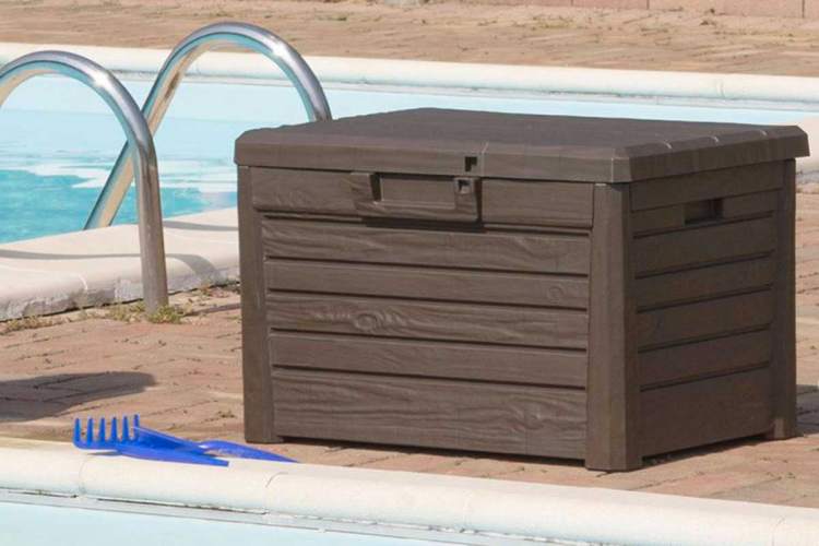 Сундук Toomax FLORIDA Compact 120 л Коричневый-12