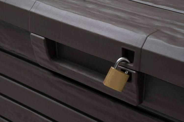 Сундук Toomax FLORIDA Compact 120 л Коричневый-3