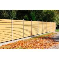 Горизонтальный вентилируемый забор Hilst 2х2м