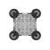 Решетка HILST Grid для настилов (керамогранит/искусственный газон)