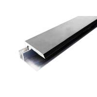 Стартовый (конечный) ДПК профиль + алюминий, серый