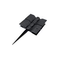 Шарнир для клумбы Holzhof 25*150мм, пластик черный