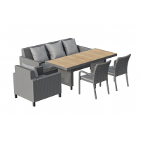 Комплект плетеной мебели MOKKA BELLA LOUNGE