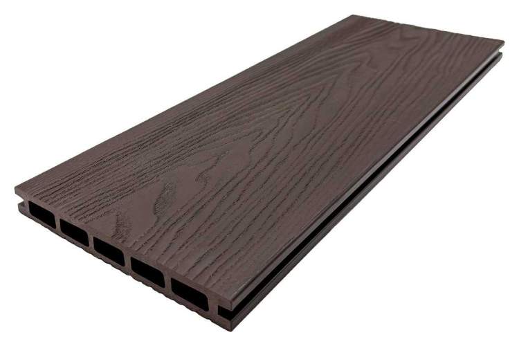 Универсальная доска ДПК NauticPrime шовная, 150*18*3000мм-1