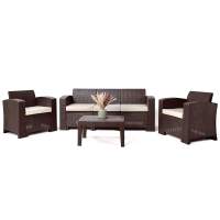 Комплект мебели Rattan Premium Max Set пластиковый