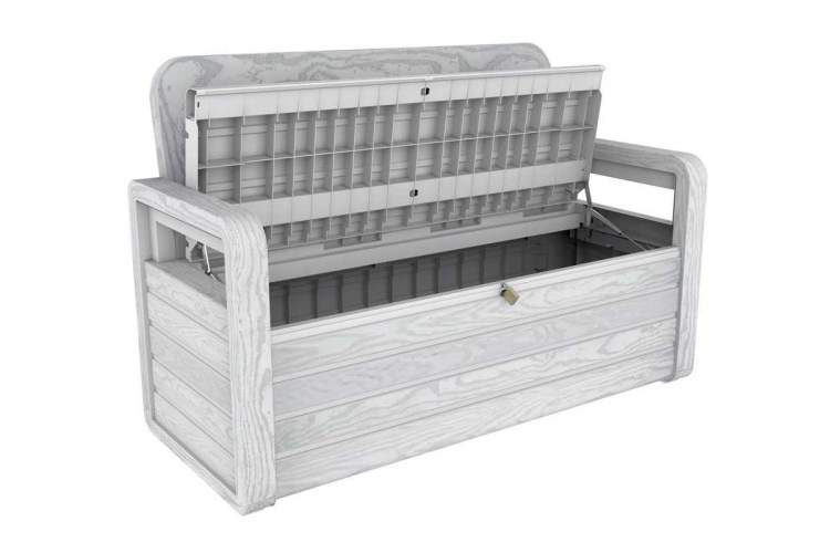 Сундук-лавочка Toomax, 270 л, белый-2