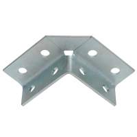 HILST Уголок 90 градусов с укосиной, 145*145*43*4мм