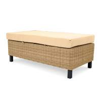 MOKKA BELLA пуф большой, соломенный