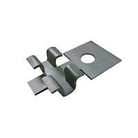 Клипса металлическая для монтажа планкена