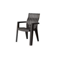 Стул b:rattan Chicago, венге пластиковый