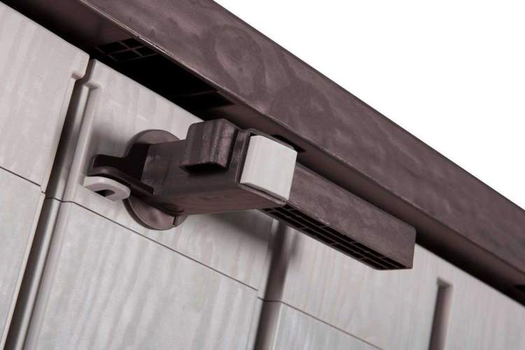 Ящик пластиковый TOOMAX Wood Style 842л СЕРЫЙ/КОРИЧНЕВЫЙ-6