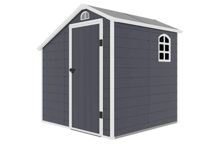 Сарай-дровница пластиковый Black Fox Modernist D 3,4м2-1