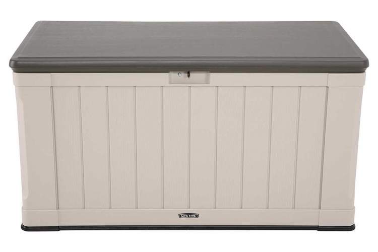 Сундук пластиковый Sand and Brown 439 л, бежево-коричневый-1