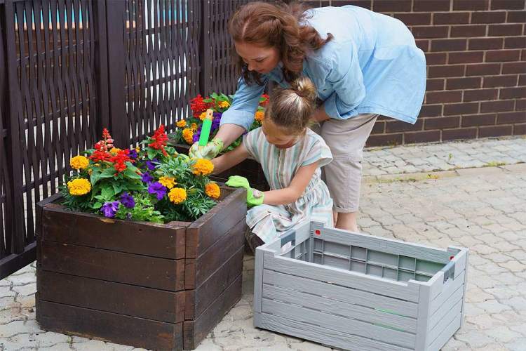 Ящик пластиковый складной Toomax Florida 50л, светло-серый-6