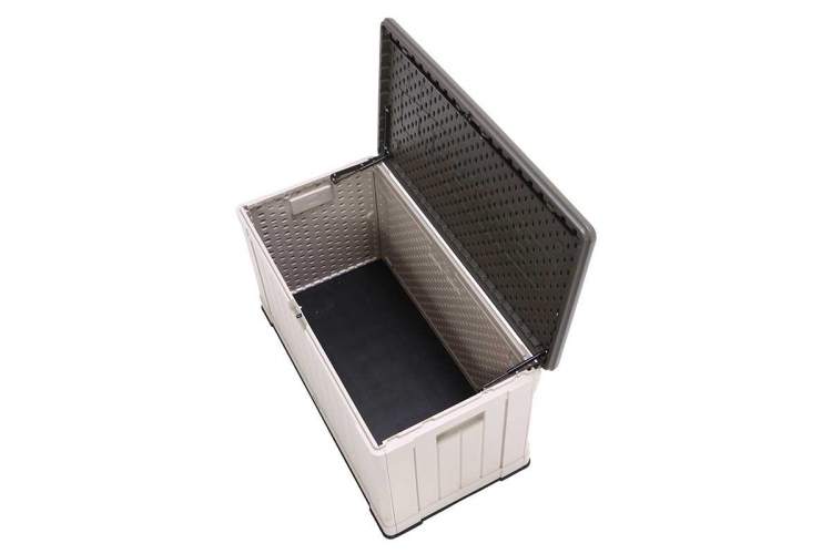 Сундук пластиковый Sand and Brown 439 л, бежево-коричневый-4