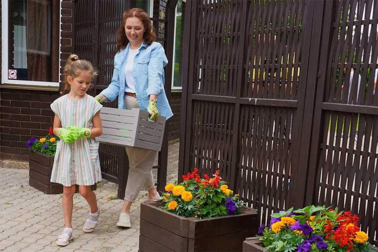 Ящик пластиковый складной Toomax Florida 50л, светло-серый-4