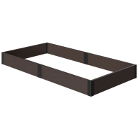 Грядка из ДПК Holzhof 300x100x30 см, венге