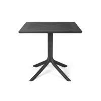 Стол Nardi Clip, антрацит пластиковый