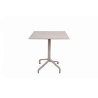 Мебель для ресторана Стол складной квадратный Frasca Mini 70*70, тортора (база + столешница) для кафе