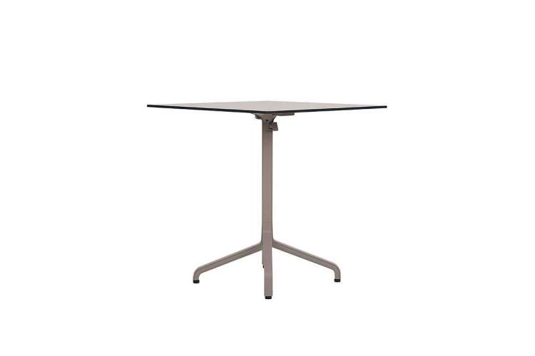 Стол складной квадратный Frasca Mini 70*70, тортора (база + столешница)-2