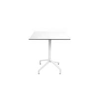 Мебель для ресторана Стол складной квадратный Frasca Mini 70*70, белый (база + столешница) для кафе