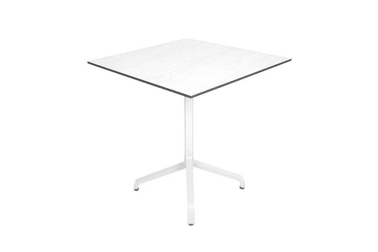 Стол складной квадратный Frasca Mini 70*70, белый (база + столешница)-1