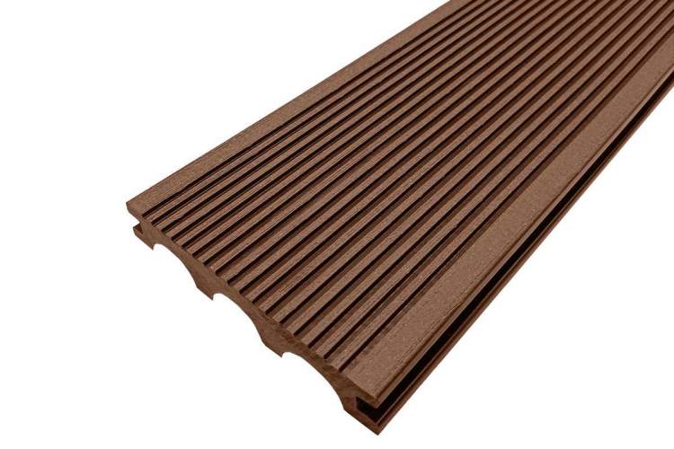 Террасная доска дпк  Darvolex полнотелая, шовная, 150*23,5-1