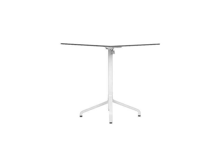 Стол складной квадратный Frasca Mini 70*70, белый (база + столешница)-2