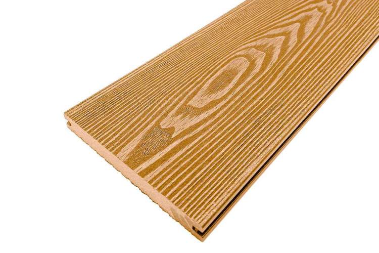 Палубная доска полнотелая из ДПК марки HOLZHOF Solid, 150*18-1