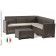 Комплект мебели NEBRASKA CORNER Set (углов. диван, столик), венге