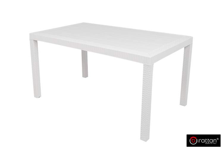 Комплект столовой группы Nebraska Dinner Set, белый-4