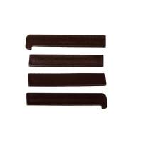 Комплект заглушек для пустотелой ступени Deckron венге (4шт)