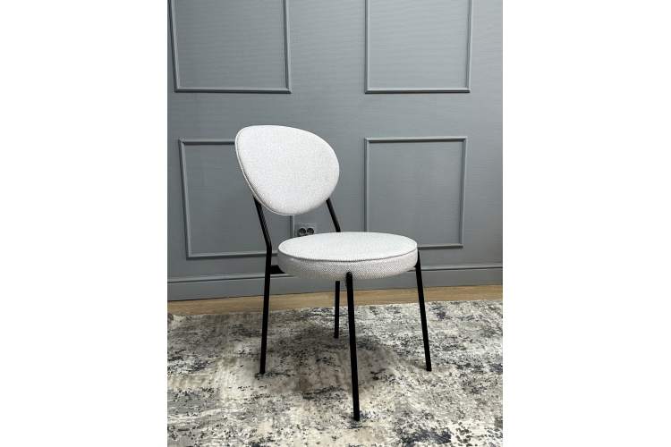 Комплект стульев 2шт KENNER 301SD черный/серебристый микробукле-1