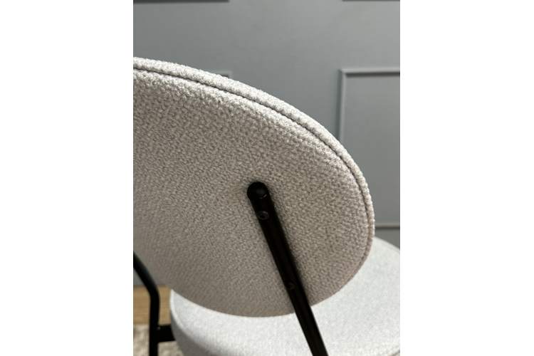 Комплект стульев 2шт KENNER 301SD черный/серебристый микробукле-2