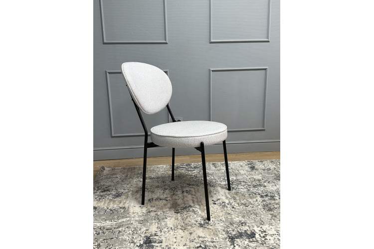 Комплект стульев 2шт KENNER 301SD черный/серебристый микробукле-7