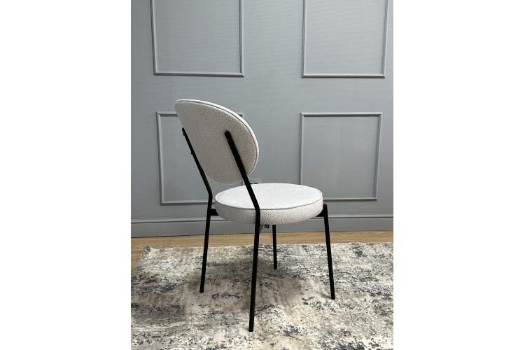 Комплект стульев 2шт KENNER 301SD черный/серебристый микробукле-9