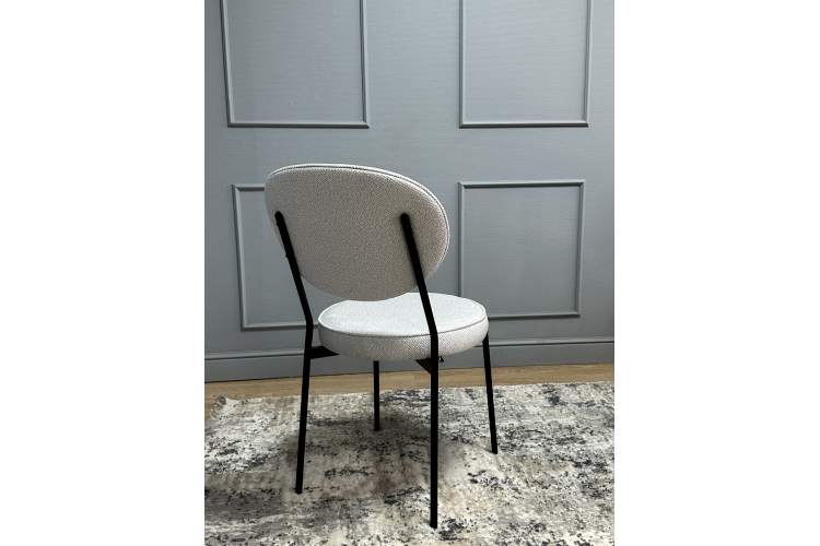 Комплект стульев 2шт KENNER 301SD черный/серебристый микробукле-10