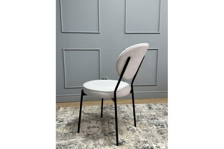 Комплект стульев 2шт KENNER 301SD черный/серебристый микробукле-12