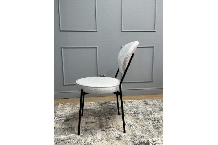 Комплект стульев 2шт KENNER 301SD черный/серебристый микробукле-13