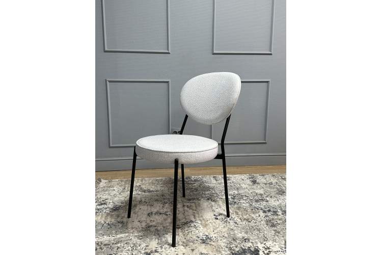 Комплект стульев 2шт KENNER 301SD черный/серебристый микробукле-14