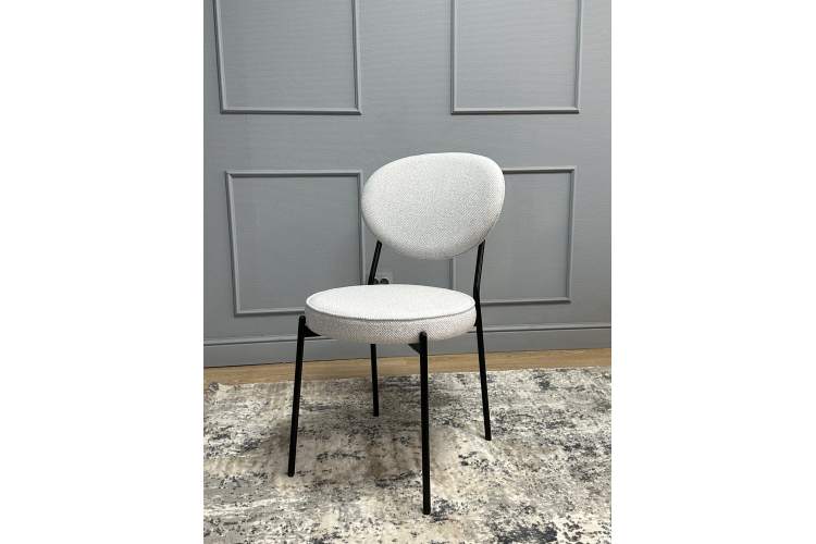 Комплект стульев 2шт KENNER 301SD черный/серебристый микробукле-15