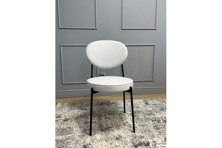 Комплект стульев 2шт KENNER 301SD черный/серебристый микробукле-16