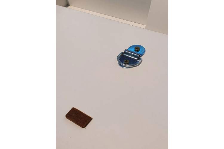 Стол KENNER B1300 белый/стекло камень белый сатин-11